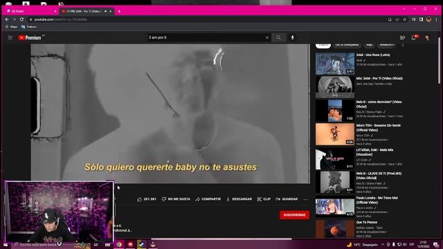 REACCIONARDA de LIT KILLAH a 3AM - Por Ti (Por PRIMERA VEZ) смотреть онлайн