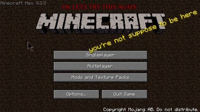 ТОНКОСТИ ∥ MINECRAFT_HEX.EXE НОВАЯ ПРОКЛЯТАЯ ВЕРСИЯ(CURSED VERSION)2019 МИФЫ ЛЕГЕНДЫ МИСТИКА #7 смотреть онлайн