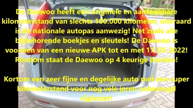 Vree Car Trading | Daewoo Tacuma | 1.8 SE | occasions hengelo gld | © vree car trading | смотреть онлайн