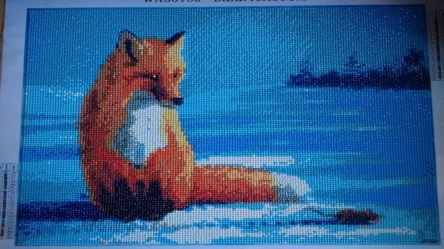 Алмазная мозаика "Лиса" смотреть онлайн