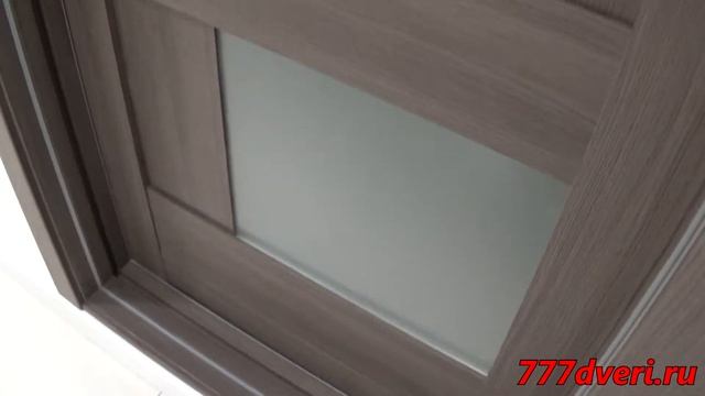 777dveri.ru Стокгольм Серый кедр Стекло матовое входная межкомнатная дверь смотреть онлайн