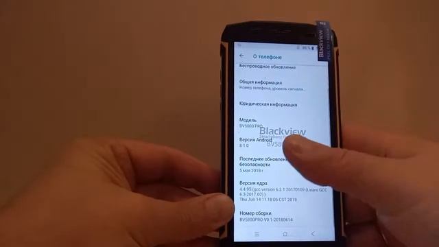 Blackview BV5800 Pro смотреть онлайн