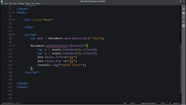 side nav menu bar swipe slide using javascript move object using js touch event function html css j смотреть онлайн