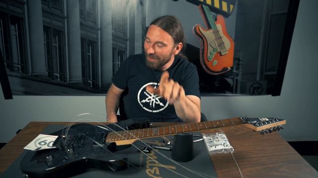 COMMENT CHANGER LES CORDES d'une guitare avec un FLOYD ROSE смотреть онлайн