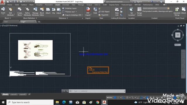 How to create block, write block, import pdf and photo to Auto CAD? смотреть онлайн
