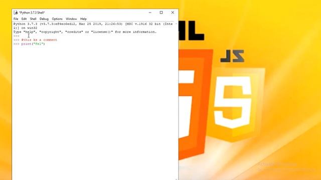 2019 Tutorial-Python comment-use Python shell & IDLE смотреть онлайн