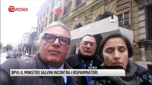 TG VICENZA (18/01/2019) - BPVI: IL MINISTRO SALVINI INCONTRA I RISPARMIATORI смотреть онлайн