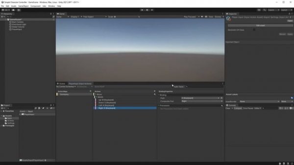 Setting Up Unity’s New Input System | Simple Character Controller in Unity | Part 1