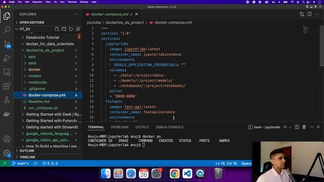 Dockerize Data Science Project смотреть онлайн