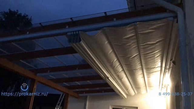 Навесы с электроприводом для дачи смотреть онлайн