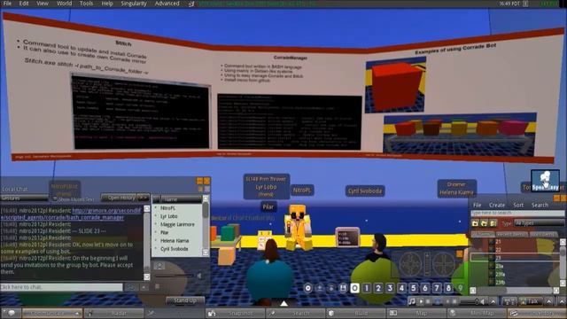 SLMOOC2017: NitroPL - Program the bot yourself - Programming bots in SL/OS смотреть онлайн