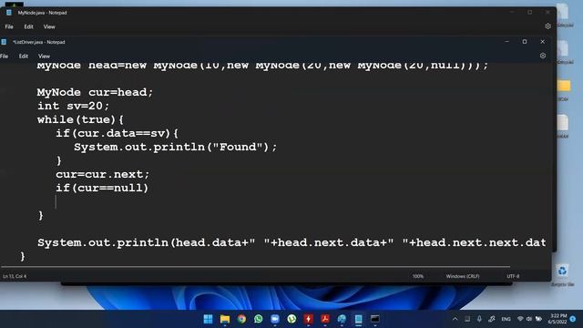 BIT SEM3 - Data Structures & Algorithms - Chapter 2 Part 5 Singly Linked Lists Practicals смотреть онлайн