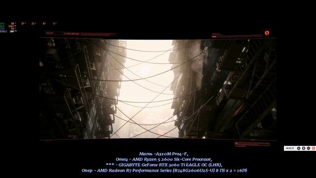 GIGABYTE GeForce RTX 3060 Ti EAGLE OC (LHR) в 2023 тест CP2077, WOT