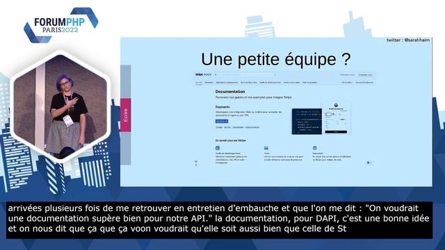 Sauve un-e dév, écris une doc ! - Sarah HAÏM-LUBCZANSKI - Forum PHP 2022 смотреть онлайн