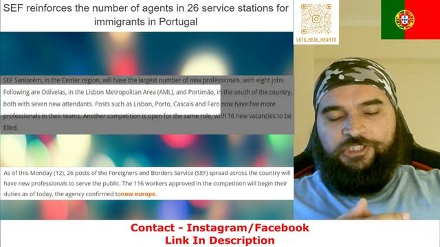 SEF Portugal Update | Good News | TRC Time Will Reduce | SEF Hire 116 More Officer In SEFs Branch | смотреть онлайн