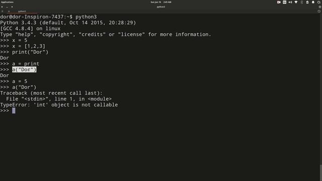 מדריך פייתון/Python פרק 3 - טיפוסי נתונים ומשתנים смотреть онлайн