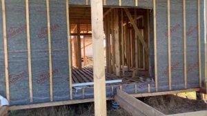 Перекрестное утепление  каркасного дома. Каркасный дом своими руками.