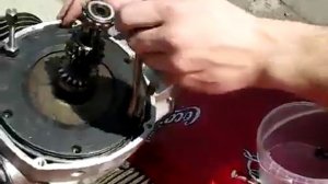 Сборка сцепления мото Урал