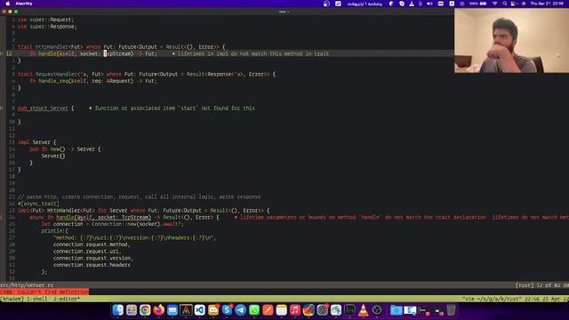 ? Live Coding a Web Server in Rust ? - 05 смотреть онлайн