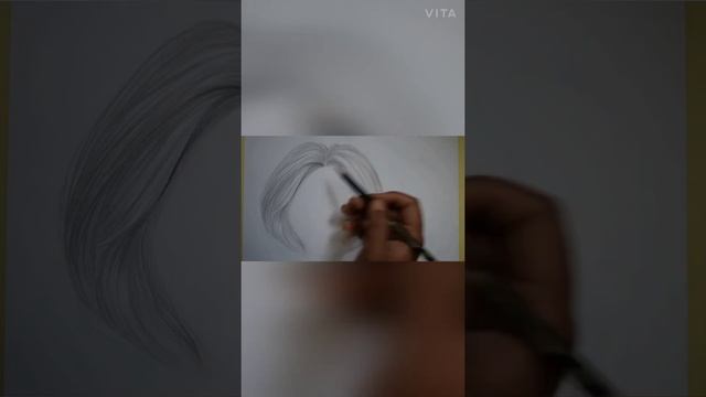 MAKING HAIRS STEP BY STEP||SKETCH STUDIO || смотреть онлайн