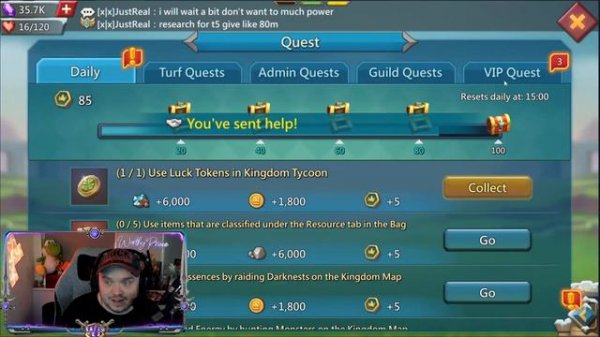 Legend Of Mushroom *NEW GAME* & Daily Clicks - Lords Mobile & World of Water