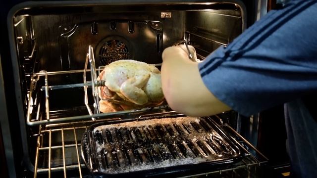 How to Make Rotisserie Chicken in Your Oven | Cooking with Chef Anthony смотреть онлайн