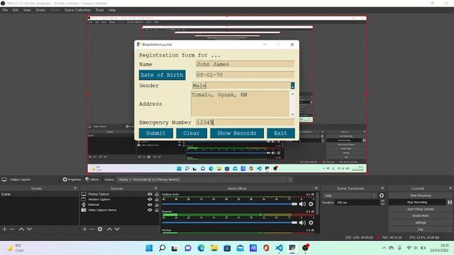 How to develop a database using python - Demo on what to expect - #pysimplegui #python - #0 смотреть онлайн