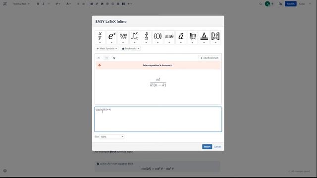 LaTeX EASY math equation for Confluence смотреть онлайн
