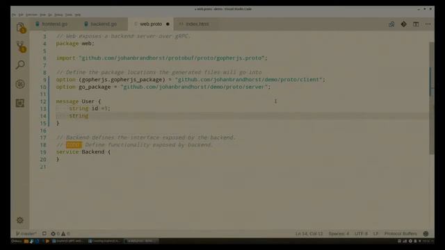 Creating GopherJS Apps with gRPC-Web смотреть онлайн