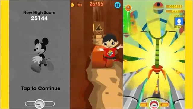 Watch Tag with Ryan - Red T-Shirt Ryan vs Mickey Mouse Run смотреть онлайн