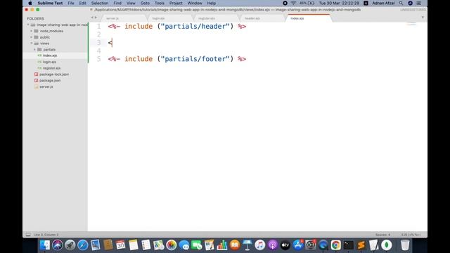 Develop an Image Sharing Web App in Node JS and Mongo DB смотреть онлайн