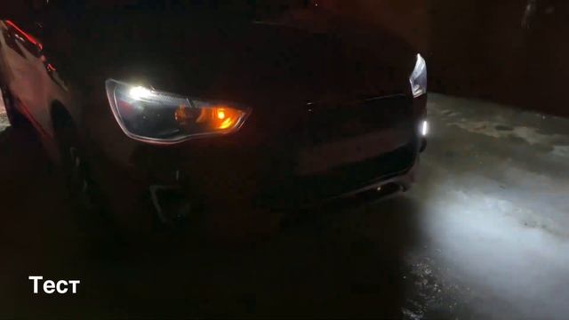 Mitsubishi ASX установка би линз CRILINE D3 смотреть онлайн