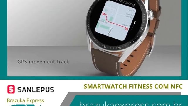 Smart Watch Sanlepus NFC na BrazukaExpress.com.br смотреть онлайн