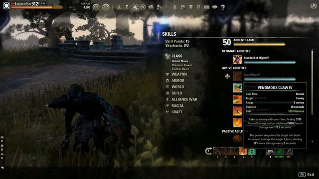 Stamina DK PVP Non CP and Battlegrounds Build смотреть онлайн