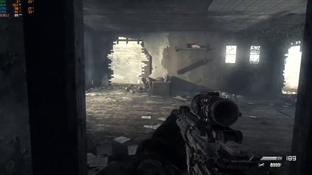 Call of Duty® Ghosts i5 4570S - GTX 680 (No commentary) смотреть онлайн