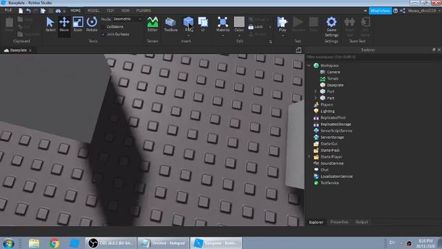 How to Make a Laser in Roblox Studio || Roblox Studio Tutorial смотреть онлайн