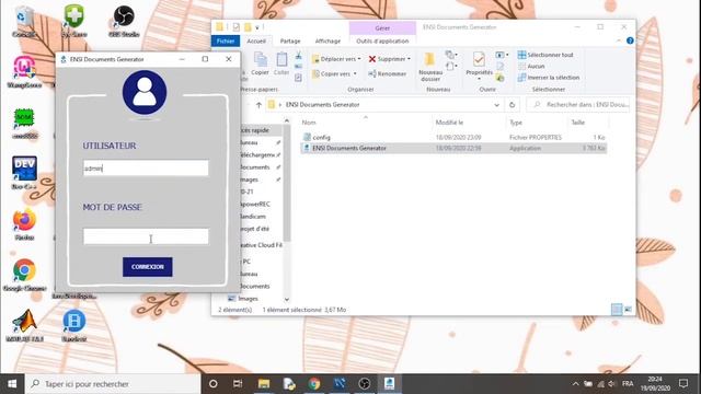 ENSI DOCUMENTS GENERATOR -Desktop application with JAVA + MYSQL смотреть онлайн