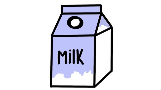 Draw a milk/ Рисуем коробку от молока смотреть онлайн