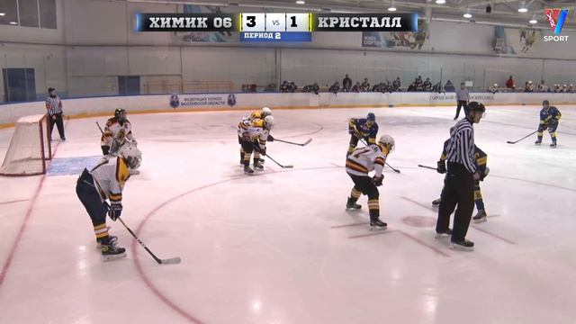 Открытое первенство Московской области 2020-2021. Химик 2006-Кристалл г.Электросталь смотреть онлайн