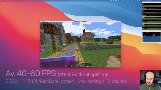 How well does an M1 Mac run Minecraft with Optifine? смотреть онлайн