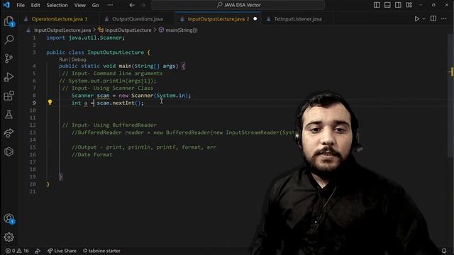 Input & Output in Java | LECTURE - 4 | Java DSA Vector Course ? смотреть онлайн