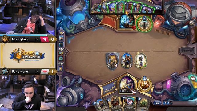 Hearthstone Global Finals - Decider Match B - Fenomeno vs bloodyface смотреть онлайн