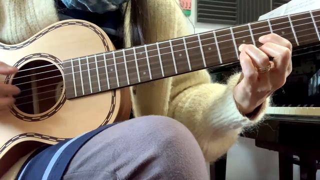 Soundscape compoisition #1 - original guitar tune - parlour (parlor) guitar - travel guitar смотреть онлайн