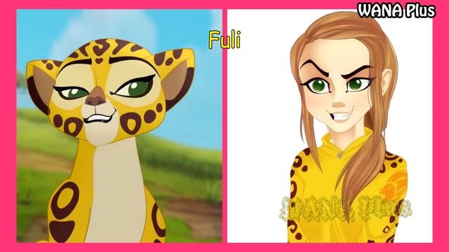 The Lion Guard Characters As Humans ?@WANAPlus