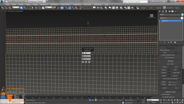 Моделирование шторы в 3ds max Модификатор Cloth смотреть онлайн