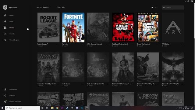 How to Copy Rocket League/Any Game in Epic Games Launcher From One Pc To Another смотреть онлайн