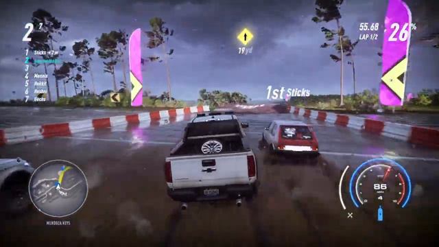 NFS Heat - On The Run смотреть онлайн