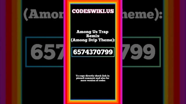 Among Us Drip Roblox IDs Latest WORKING January 2023 смотреть онлайн