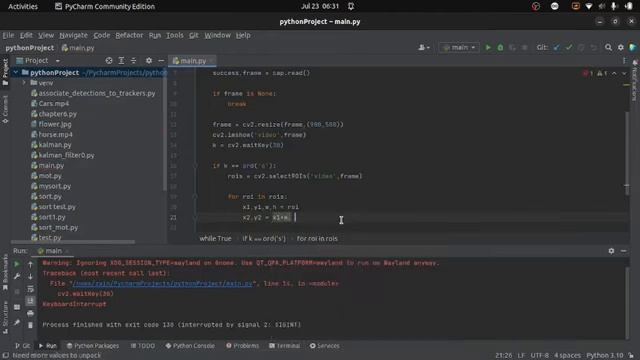 Multiple object tracking with dlib correlation tracker in python смотреть онлайн