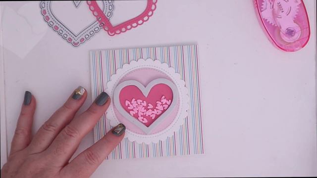 Shaker Cards for Beginners - Quick and Easy Valentine Shaker Card Kit смотреть онлайн